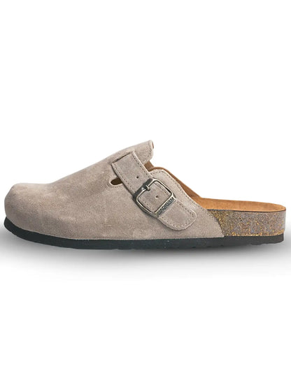 Sabots beige Suède daim