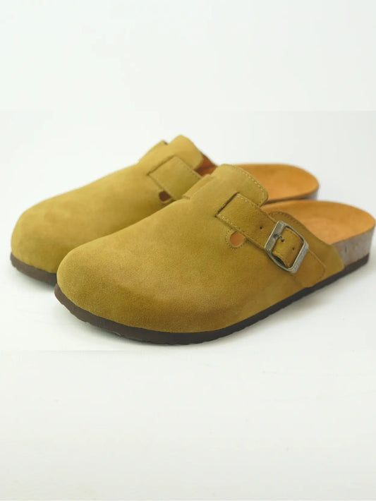 sabots olive ouverte