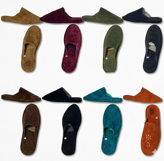 Authentic Moroccan Babouche Flats - Comfortable & Stylish Sandals